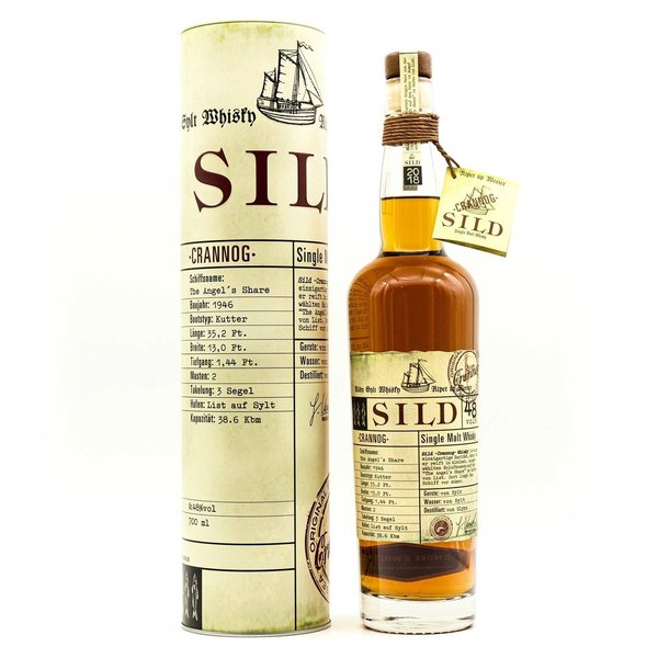 Sild - Crannog Single Malt Whisky 48%  0,7