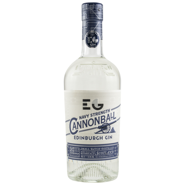 Edinburgh Cannonball Navy Strength Gin 57,2%  0,7