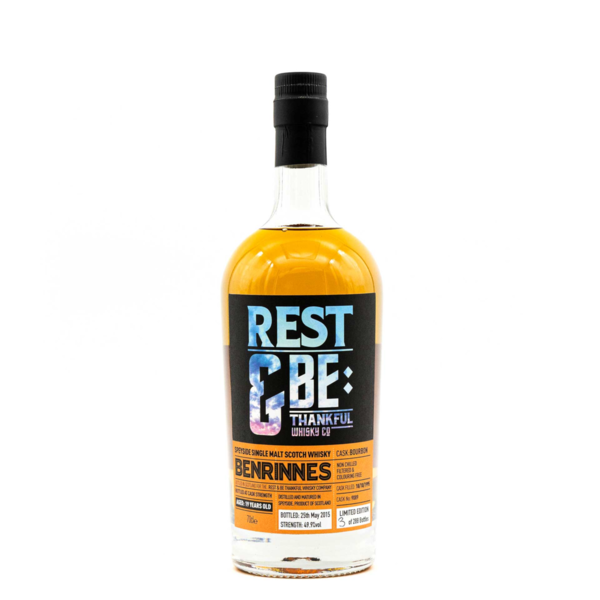 Benrinnes 1995/19 y.o. Rest and be thankful 64,6%  0,7