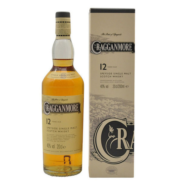 Cragganmore 12 years old 40%  0,7