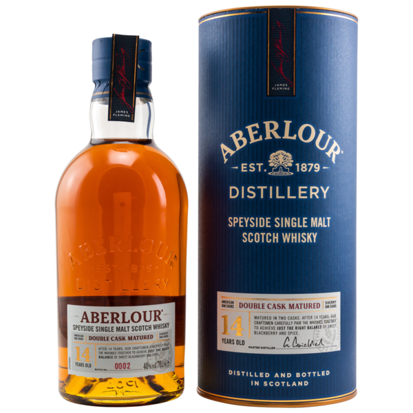Aberlour 14 years old Double Cask 40%  0,7