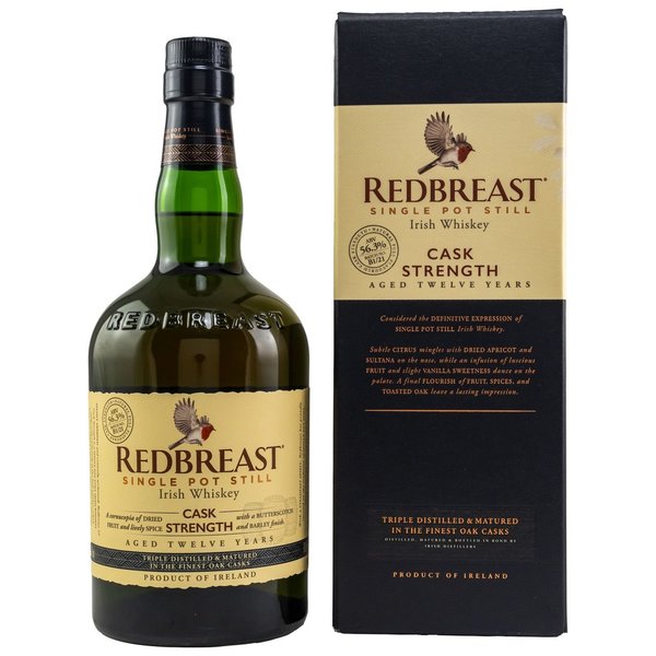 Redbreast 12 years old Cask Strength 56,3%  0,7