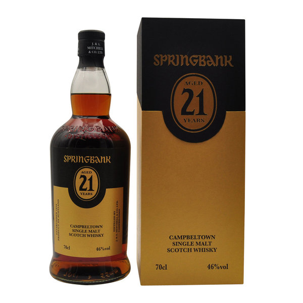 Springbank 21 years old 46%  0,7