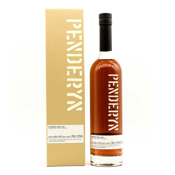 Penderyn Ex-Madeira Single Cask Whisky 61,3%  0,7
