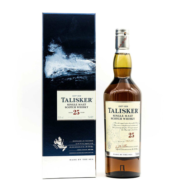 Talisker 25 y.o. Single Malt Whisky 45,8%  0,7