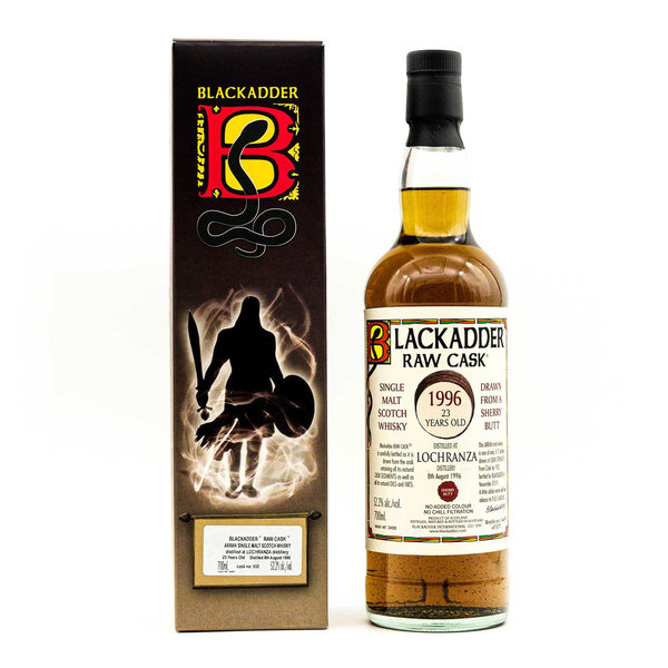 Lochranza(Arran) 1996/23 y.o. Blackadder RC 52,2%  0,7