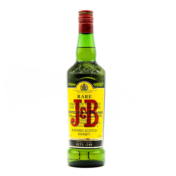 J & B Rare Blended Scotch Whisky 40%  0,7