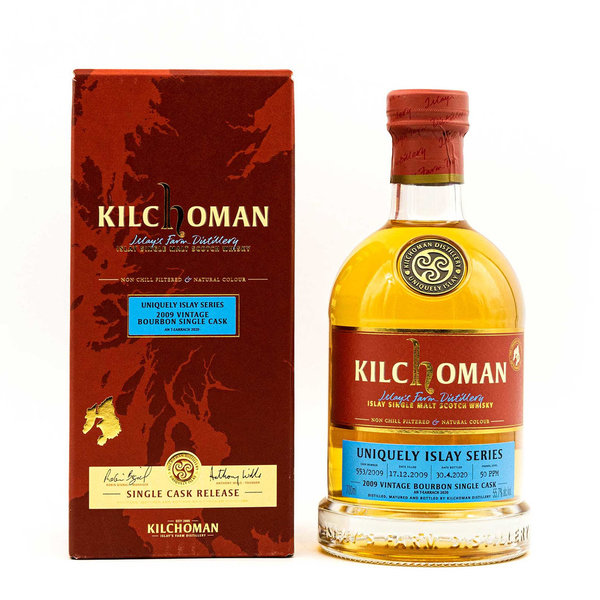 Kilchoman 2009/2020 Uniquely Islay Bourbon 55,7%  0,7