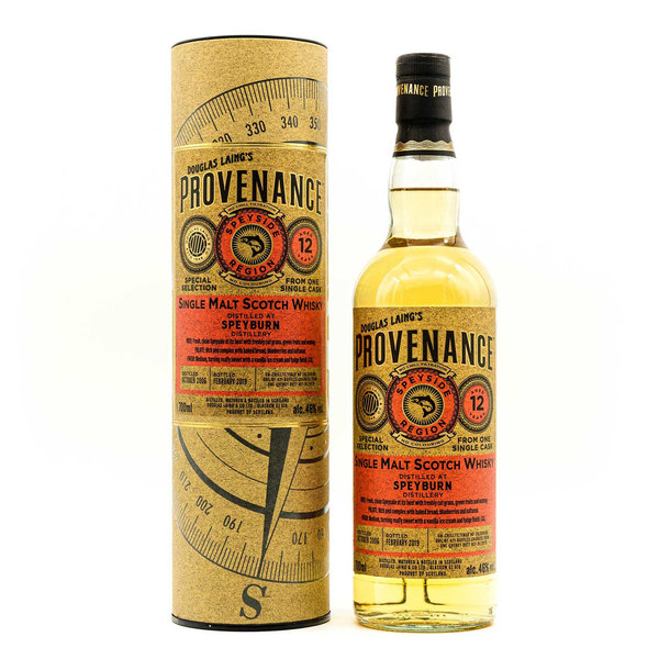 Speyburn 12 years old Provenance/Sherry 46%  0,7