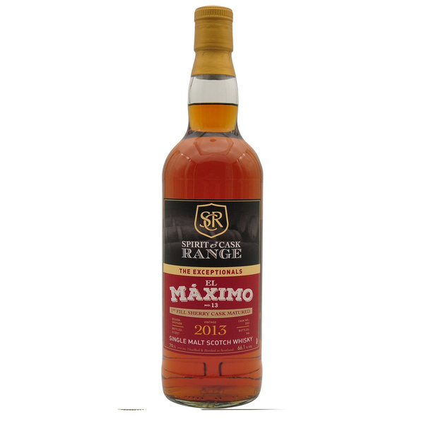 El Maximo Single Malt Whisky S&C 1st Fill Sherry 66,1%  0,7