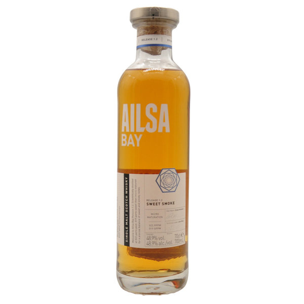 Ailsa Bay Release 1.2 Sweet Smoke Whisky 54,2%  0,7