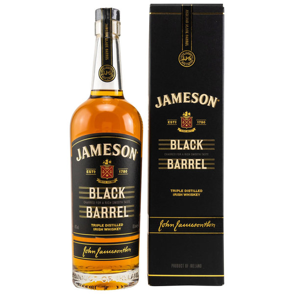 Jameson Black Barrel 40%  0,7