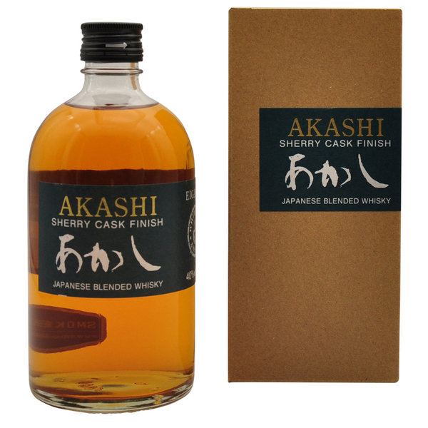 Akashi Sherry Cask Japanese Blended Whisky 46%  0,5