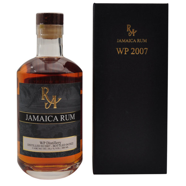 WP Distillery Jamaica 2007/2022 Single Cask RA 59,1%  0,5