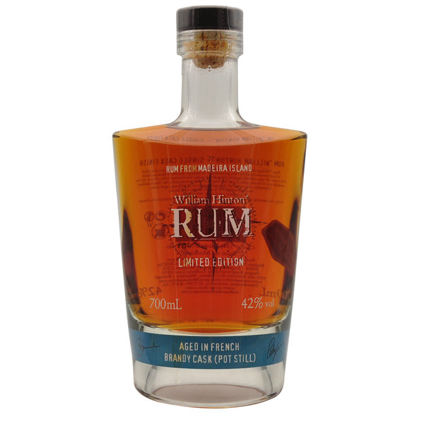 William Hinton Rum Lim. Ed. 6y.o. French Brandy 42%  0,7
