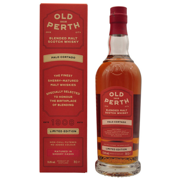 Old Perth Blended Malt Whisky Ltd Ed. Palo Cortado 56,2%  0,7